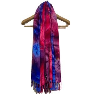 TAGALOS•ONE SIZE•GORGEOUS MULTIPURPOSE TIE DYE LARGE SCARF/WRAP•